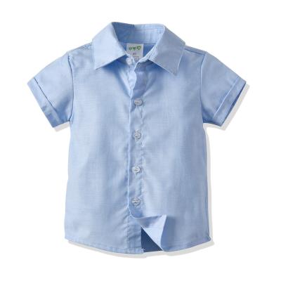 China Breathable Summer Toddler Boys Shirt For Kids Baby Top for sale