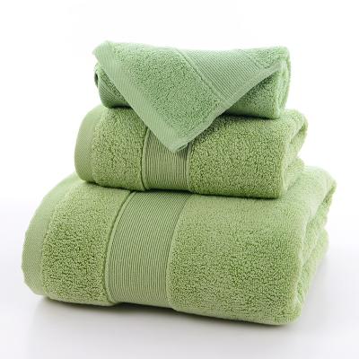 China Compressed Microfiber USA Terry Palmer Bamboo Bath Towel Sets Promotional Stock Lot In China Supplier for sale