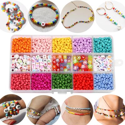 China DIY Jewelry Making Findings Mixed Acrylic Alphabet Letters Bead Kits For DIY Bracelet Necklace Jewelry Making for sale