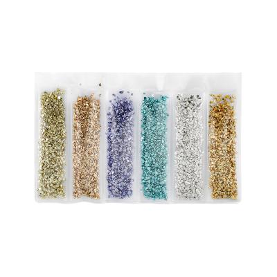 China Stone Crystal Decorative Accessories Resin Filler DIY Crushed UV Epoxy Epoxy Crafts Stone Fillers Nail Art Resin Mold Decorations For Jewelry Making for sale