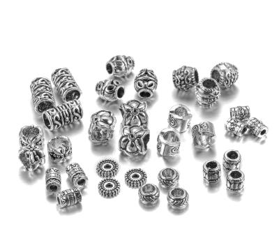 China Beads For Jewelry Making 20pcs/lot Antique Silver Clip Bail Beads Clasp Pendant Necklace Connector Bail Bead For Jewelry Making Findings DIY Drop Shipping for sale