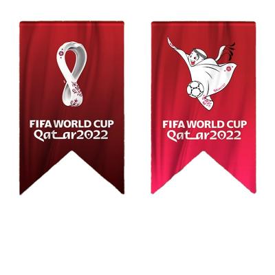 China Ministry of Interior hotel bar party clubs store and so many 2022 Qatar 32 world cup country national flags custom string bunting flag for bar sport club decoration festival party for sale