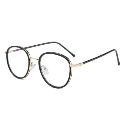 China Anti UV400 China Fashion Metal Spectacle Glasses Optical Frames Promotional Wholesale Ready Stock Designers for sale