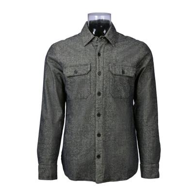 China Anti-pilling Mens Winter Shirt 100% Cotton Flannel Long Sleeve Shirt Mens Shirt Jacket for sale