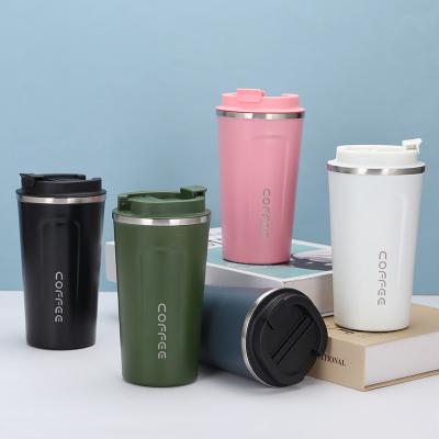 China WITH LID wholesale portable stainless steel water cup for car, coffee mug suit for fitness, workout, outdoor sports water bottle for sale