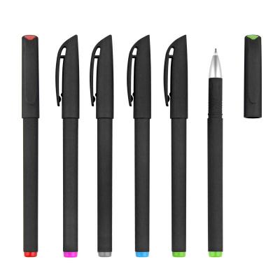 China office & Promotional Comfortable Soft Gel Pen With Custom Logo Office Supplies Touch Gel Ink Stationery Student Pen Hot Selling Wholesale Custom School for sale