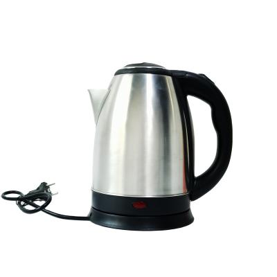 China 360 Degree Scarlett Electric Kettle Stainless Steel Small Home Appliances Base 201SS/304SS Tea Kettle Quick Hot Water 1.8L Portable Rotating Water Kettle for sale