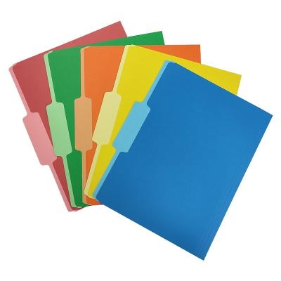 China Fashion Promotion China Factory Printing Paper Folders Document Presentation Business Pocket Folders for sale