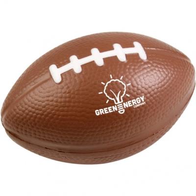 China Promotional Toy Logo Printed Foam American Football Strain Ball for sale