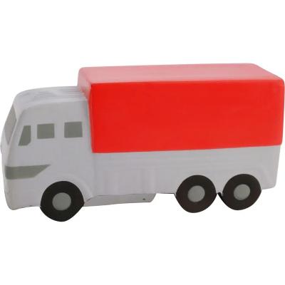 China Promotional Toy Log Printed Delivery Truck Stress Reliever for sale