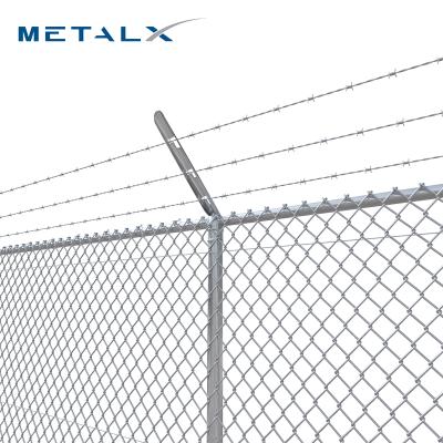 China China Manufacturer Easily Assembled Steel Farm Wire 5ft Diamond Wire Chain Link Fence For Sale for sale