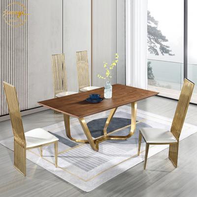 China (Other) Nordic adjustable wedding dining table / home small apartment dining table / light luxury restaurant table for sale