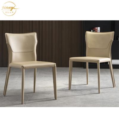 China Simple Design OEM Dining Room Furniture Restaurant White Dining Chairs Hotel Chairs for sale