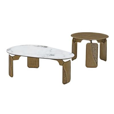 China The OEM luxury light coffee table/coffee table sets/Italian center table for sale