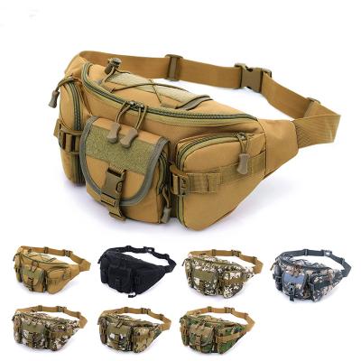 China Popular Custom Lightweight Waterproof Waterproof Plus Multi Pockets Multi Use Military Rucksack Increasing Tactical Designers Pack Waist Bag for sale