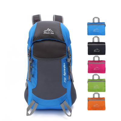 China Lightweight Lightweight Outdoor Nylon Sports Camping Traveling Waterproof Foldable Backpack for sale