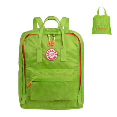 China With New Style Small Stylish Lightweight USB Waterproof Packable Daypack, Foldable Folding Backpack for sale