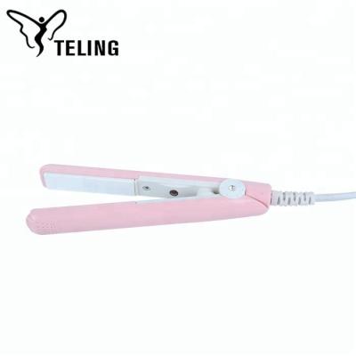 China Newest Design Professional Household Mini Women's Portable Hair Straightener for sale