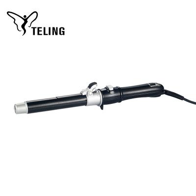 China Professional Black Automatic Magic Hair Curling Irons Hot Selling Good Quality Autorotation New Design for sale