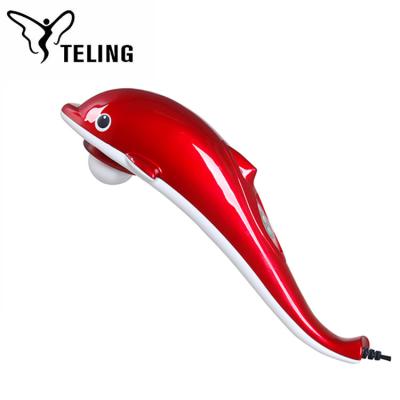 China Small Unique Handheld Neck Handheld Back Shoulder Dolphin Massager Machine for Weight Loss for sale