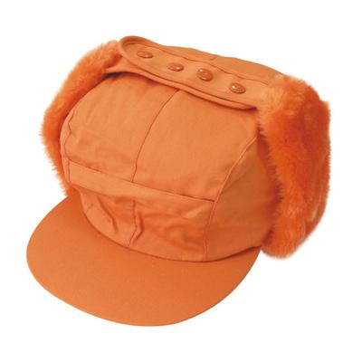 China Verified WINTER HAT HEATER BASEBALL HAT OUTSIDE COTTON INSIDE 100% POLYESTER LINING WINTER HAT for sale