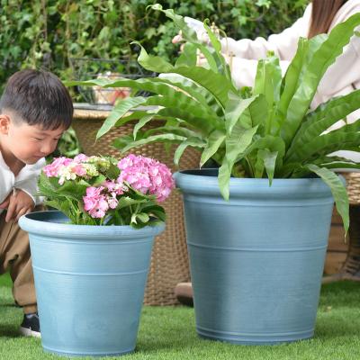 China Greenship Modern Outdoor Decorative Flower Pots And Planter For Tall Plants for sale