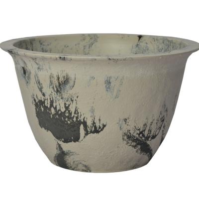 China Greenship 31-51cm Chinese Style Round Plastic Flower Pot for sale