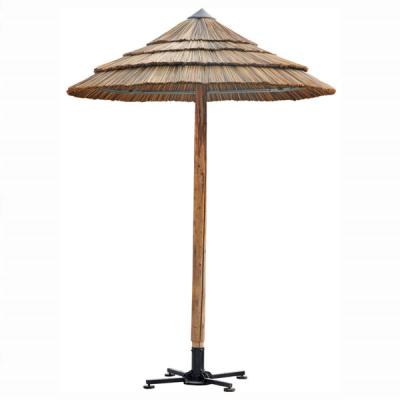 China UV Protection 320x320cm Beach Synthetic Thatch Umbrella Decorative Artificial Thatch Covering Tiles/SK for sale