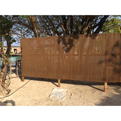 China Cheap Easily Assembled Outdoor Decorative Plastic Reed Garden Fences From Liuhome for sale