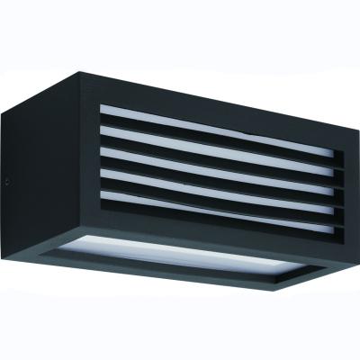 China Classic Design E27 60W IP54 Residential PC Aluminum MILK Body Cover Up Light Outdoor Led Down Wall Light for sale