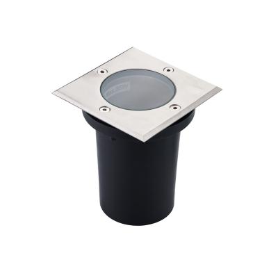 China Residential Aluminum Cover GU10/MR16 MAX.35W IP67 304 Stainless Steel Body 304 Stainless Steel Outdoor Inground Light for sale