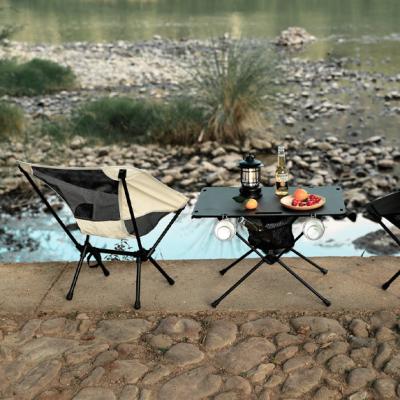 China Modern Cheap Portable Folding Moon Chairs Ultralight Backpacking Beach Camping Chair For Travel Picnic Hiking Fishing for sale