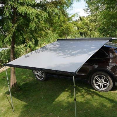 China Extended Type Aluminum Retractable Side Awning Heavy Duty Outdoor Camping Hoya 4X4 4wd Car Tent Supplies Car Side Tent On Sale for sale