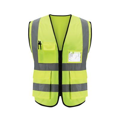 China Custom Made High Visibility Hi Visibility Safety T-shirt Reflective Work Shirts Hi Viz Pocket Long Sleeve T Shirts For Men for sale