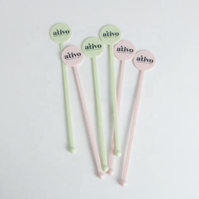 China Disposable Unique Long Handle Honey Stirrer Messy Person for sale