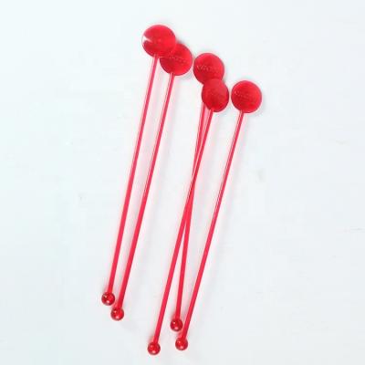 China Modern Design Sustainable Custom Drink Stirrers Plastic Rods for sale