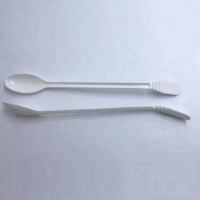 China Sustainable Long Handle Reusable Plastic Coffee Stirring Spoons for sale