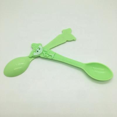 China New Safety Disposable Custom Baby Puree Feeding Poon Plastic for sale