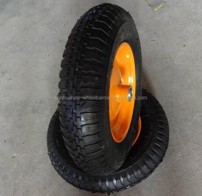 China high quality competitive price wheel barrow parts 14 inch wheel barrow tire 3.50-8 3.50-8 for sale