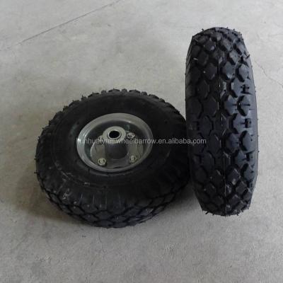 China competitive price high quality rubber air wheel 4.10/3.50-4 small size 4.10/3.50-4 for sale