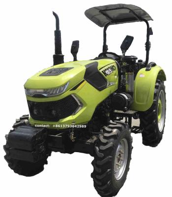 China Factory sale hot modern china big farm tractor cheap agriculture equipment 4x4 55hp 70hp 75hp 80hp 85hp 4WD for sale for sale