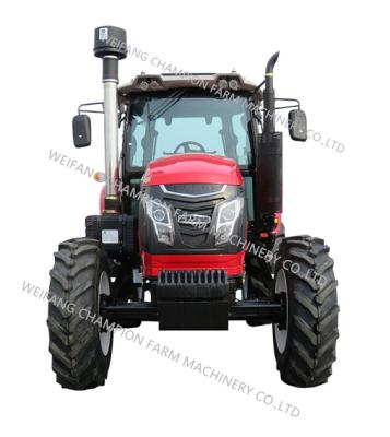 China Agricultural machinery repair shops farm tractor 4x4 90hp 100hp 1204 120hp 150hp 160hp 180hp 4WD agricultural tractor equipments price for sale for sale