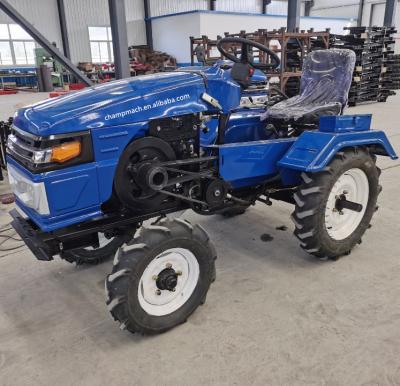 China Machinery repairs workshop mini farm 12HP 15HP 18HP 20hp 4 wheel tractor uses high quality function with low price made in china for sale