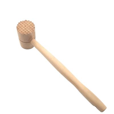 China Mallet Pounder Aluminum Alloy Heads Hammer Nut Meat Tenderizer Wood Stocked Hammer Mill Kitchen Tool for sale