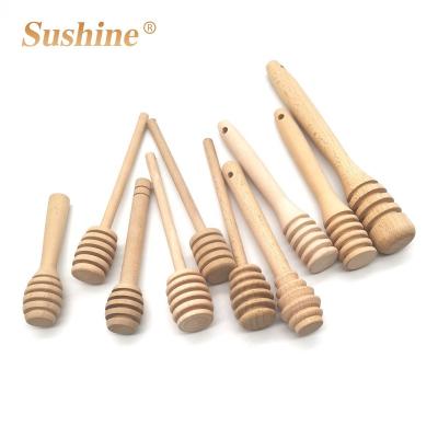 China Eco-friendly Different New Design Wooden Honey Jar Stick Different Wholesale for sale