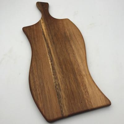 China Eco-friendly Natural Acacia Wood Chopper Wood Cutting Board Kitchen Cutting Board for sale