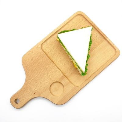 China Disposable Professional Wooden Pizza Board Cutting Pizza Making Non Stick Board Serving Board for sale