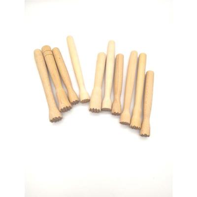 China Viable Factory Customized Bar Tool Ice Crusher Factory Customized Cocktail Messy Wooden Mallet for sale