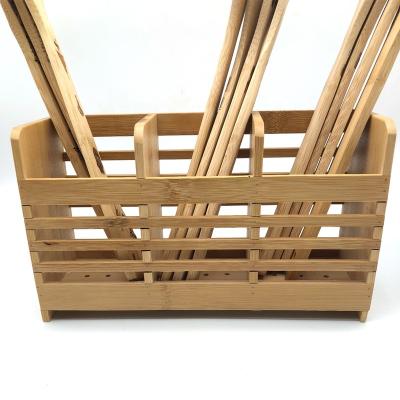 China Sustainable Cutlery Box Set Bamboo Spoon Fork Chopsticks Box For Spoon And Chopstick for sale