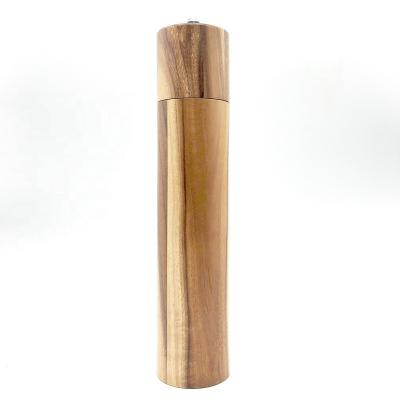 China Wholesale Salt and Pepper Crusher Wooden Salt and Pepper Grinder Manual Pepper Grinder Manual Pepper Grinder for sale